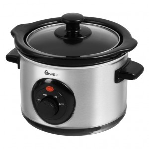 Swan Stainless Steel Slow Cooker
