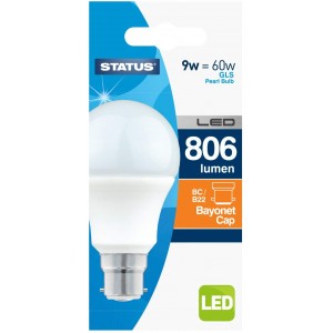 Status LED A60 806lm Opal 10W