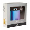 KitchenCraft BarCraft Stainless Steel Iridescent Mini Hip Flask 100ml