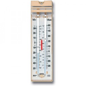 Brannan Quick Set Push Button Maximum Minimum Thermometer