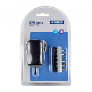 Status Universal AC/DC Mains Adaptor