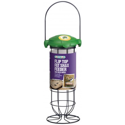 Gardman Flip Top Fat Snax Bird Feeder Small