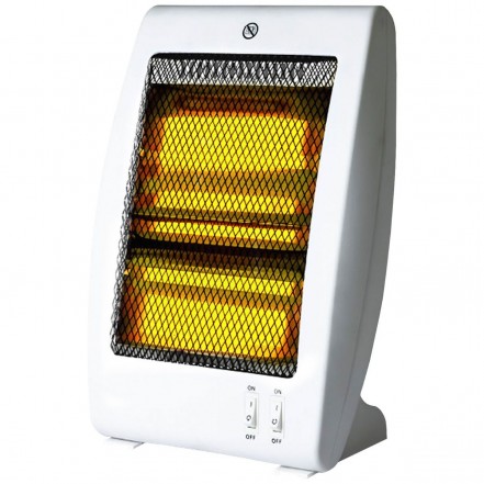 Status 800 Watt Portable Quartz Heater - White