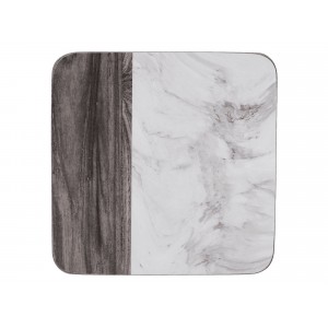 Creative Tops Coasters set of 6 Marble & Wood Effect Finish