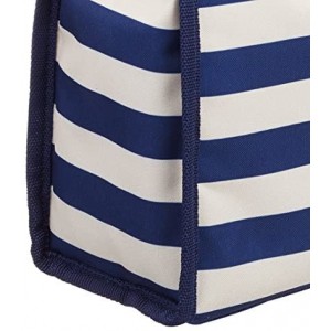 KitchenCraft Cool Bag Lulworth 4-Litre Blue Stripe