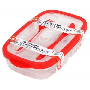 Heat & Eat Lunch Box With Cutlery