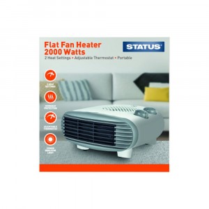 Status Flat Fan Heater 2kW