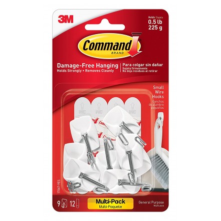 3M Command Small Wire Hooks