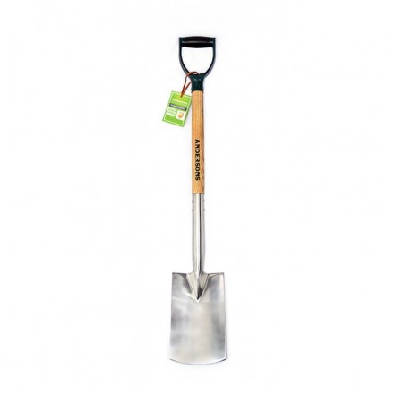 Border Spade Stainless Steel