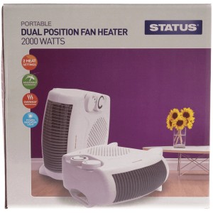 Status Fan Heater Dual Position 2kW