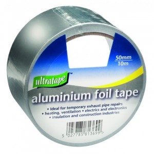 Ultratape Aluminium Foil Tape 50mm x 10 Metre
