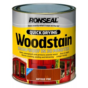 Ronseal Quick Drying Woodstain Satin