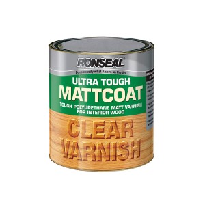 Ronseal Ultra Tough Mattcoat Clear Matt Varnish