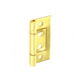 Securit Flush Hinge Brass Plated (Pair)