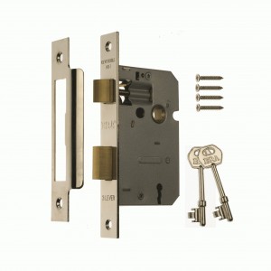 Era 3 Lever Mortice Sashlock Brass Effect Finish