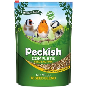 Peckish Wild Bird Seed Complete Seed & Nuts Mix 1kg
